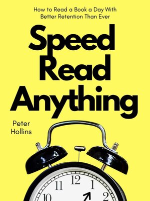 cover image of Speed Read Anything